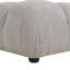 Repose-pieds cocktail capitonné large de 36 po Reva-118770115