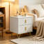 40.01 cm W Bedside Table