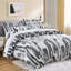 Haffa Microfiber Duvet Cover Set with Pillowcases-120899651-120899656