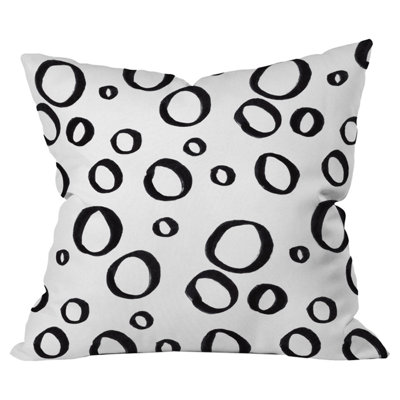 Bubbly Outdoor Throw Pillow