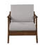Chaise longue en ardoise avec coussins Boye
