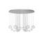 Oto Suspension Cha Smoky Striped Satin Nickel G9 Ul-1358712200-1358712207