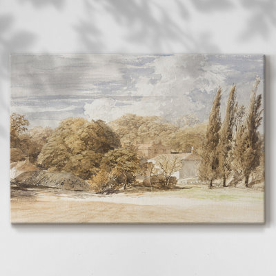 Paysages rétro-MVI -Galerie enveloppée Cavas