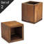Solid Wood Desktop Stationary Pen Holders