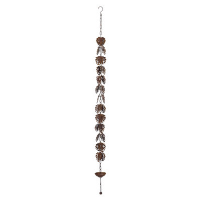 Quirine Weather Resistant and UV Resistant Plants & Flowers and Landscape & Nature Rain Chain