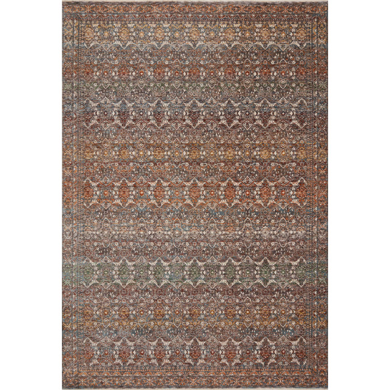 Tapis gris / brun Varena, Rectangle 2 pi 3 po x 3 pi 10 po