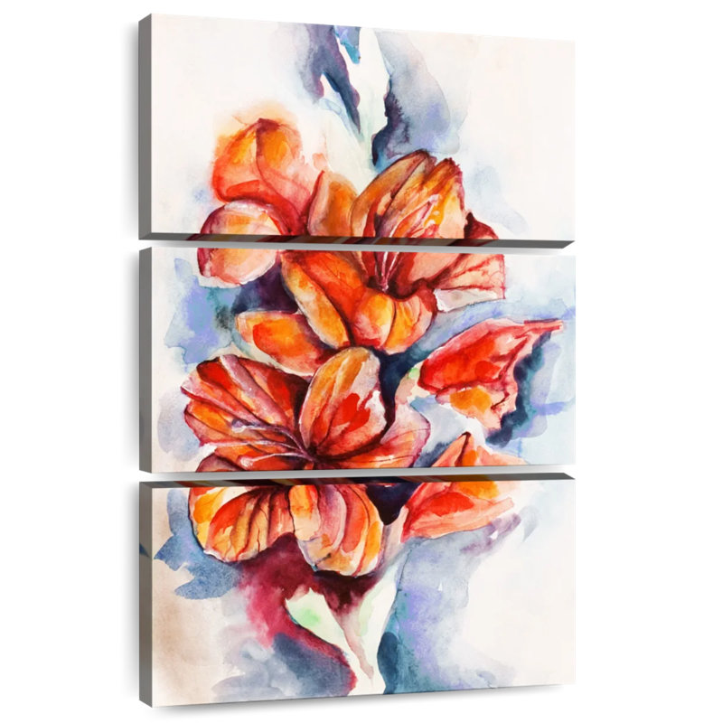 Harnek Gladiolus And Poppy