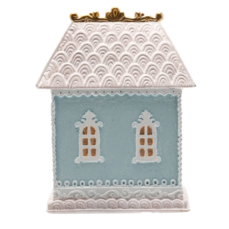15cm Geometric Polyresin Novelty & Humour Holiday Shaped Ornament