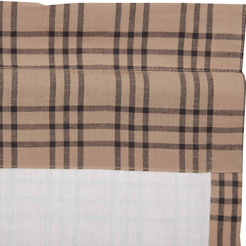 Jacqueline 100% Cotton Room Darkening Curtain Pair, Charcoal, 36" W x 84" L