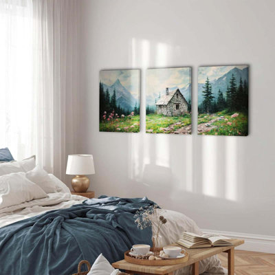 3 Piece Wrapped Canvas Print