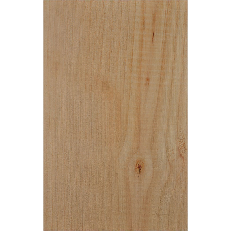 Yorkshire Yorktown avec plaque arrière, H 12 po x l 7,5 po x P 8 po, Sapin de Douglas, Lisse