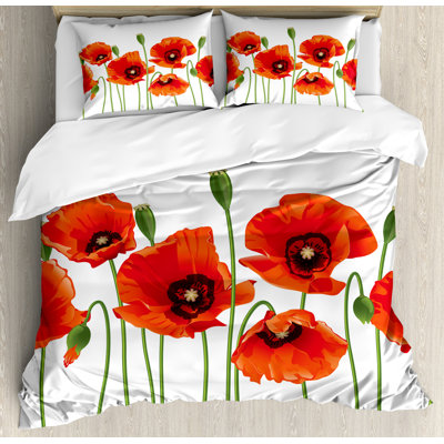Floral Traditional Floral Duvet Cover