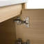 Meuble-lavabo mural avec lavabo et porte à fermeture en douceur-452881214