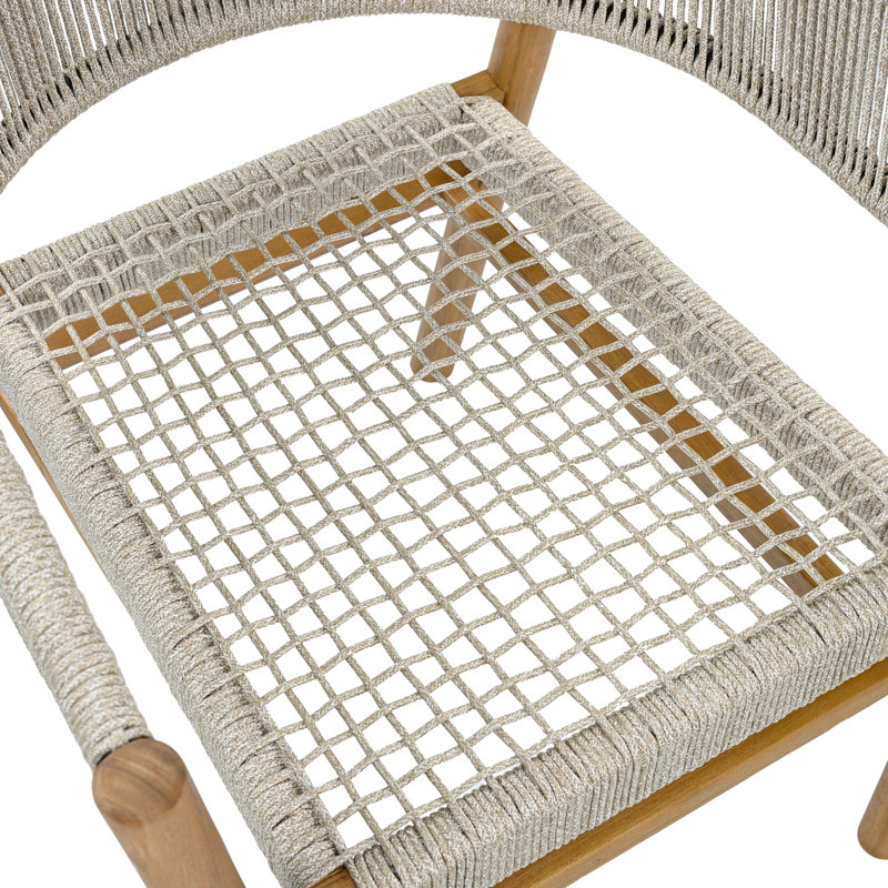 Ensemble de chaises d'extérieur pour 2 personnes, Does Not Apply, Natural,Teak