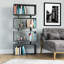 Priestley 161cm H x 72cm W Geometric Bookcase-1525962199