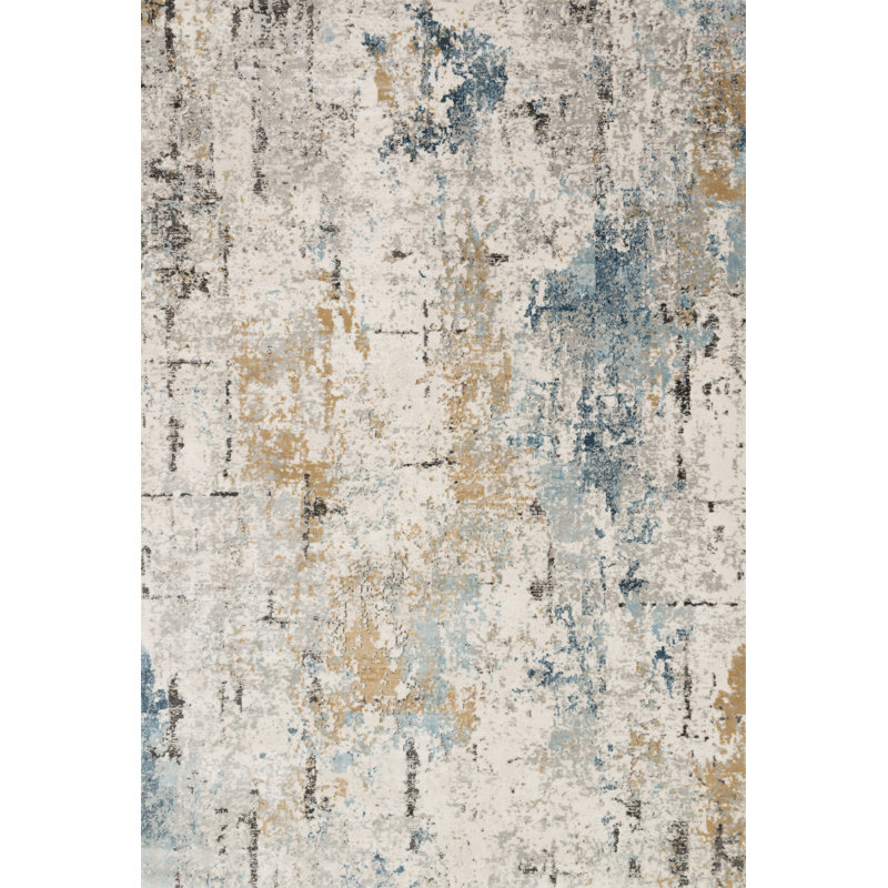 Liddle Abstract Indoor Rug, Rectangle 7'11" x 10'6"