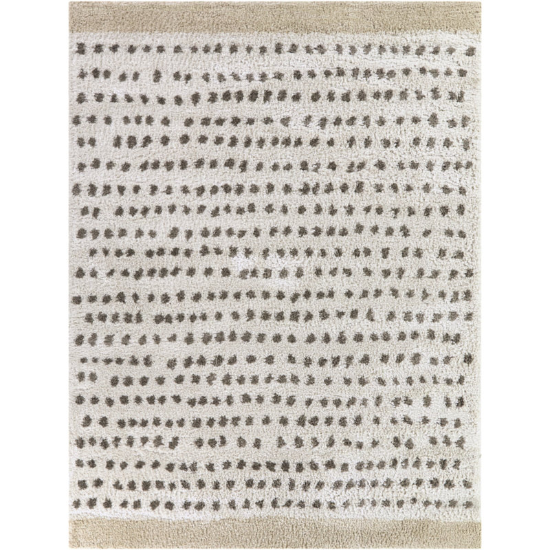 Wayne Brown Modern Dots Area Rug, Rectangle 7'10" x 10'