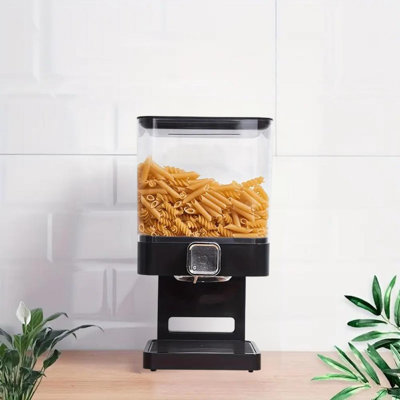 1pc 1-Bucket Dry Food/Cereal Dispenser Food Storage Container