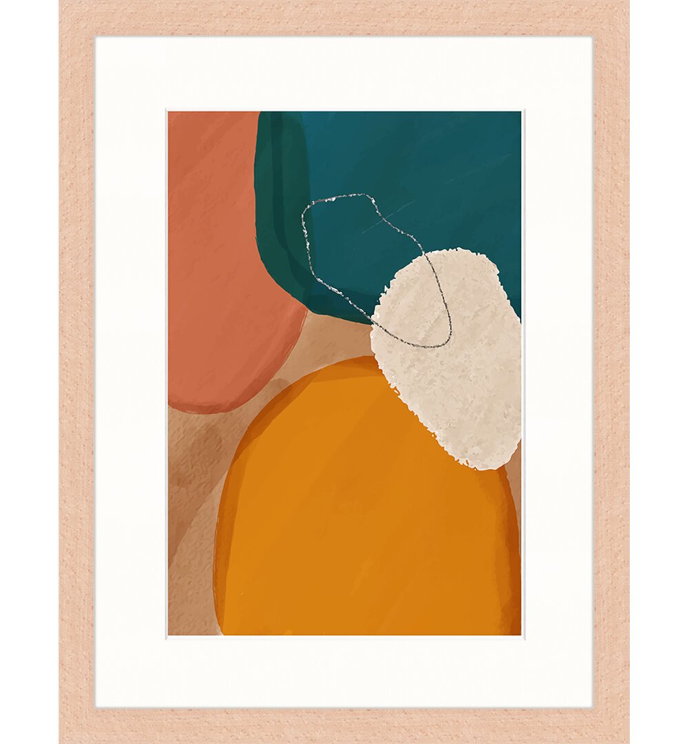 Gerahmtes Poster Modern Abstract