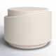 Anwil 25'' Stone Outdoor Side Table
