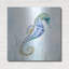  «Undersea Seahorse Natation 2» par Danhui Nai, art mural en métal-67850131