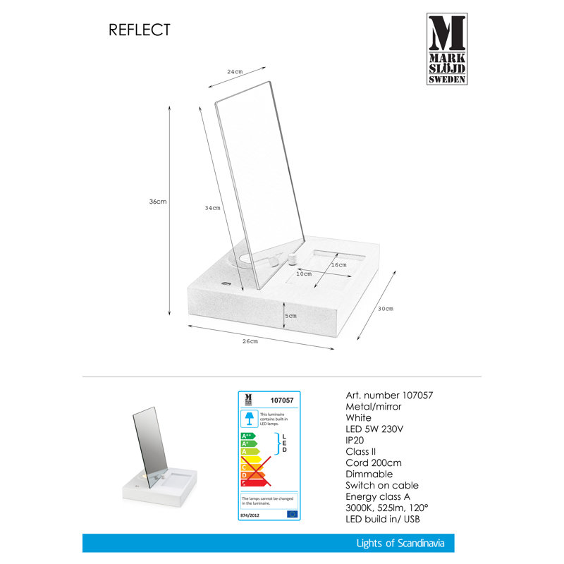Caz Metal USB Novelty Lamp