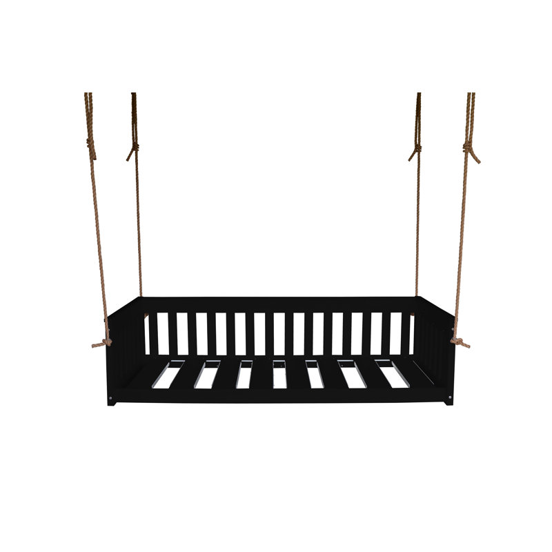 Siège de balançoire Dextra, Noir, Teinture grise
