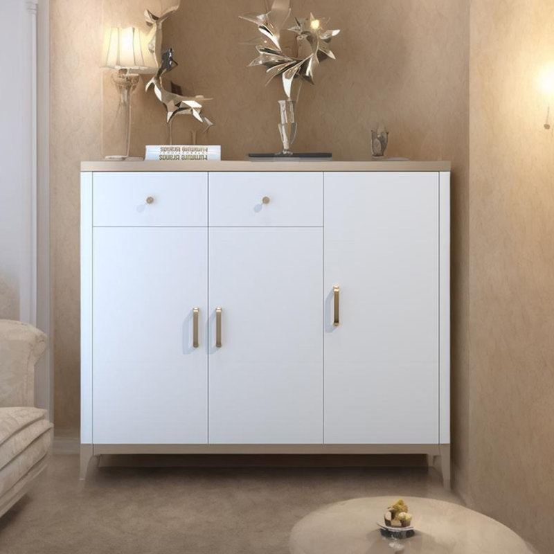 High Quality Fashion Shoe Cabinet 22 Pair Shoe Storage Cabinet, White