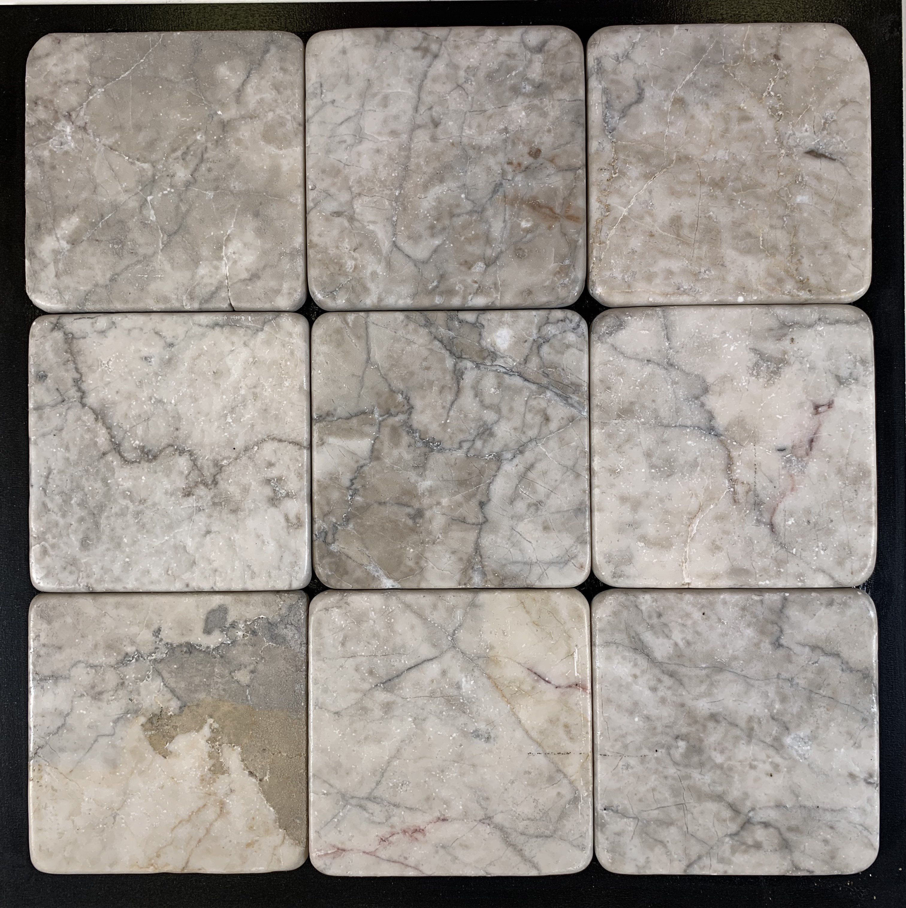 The Tile Square 4" x 4" Marble Stone Look Wall & Floor Tile Wayfair