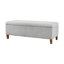 Banc de rangement à fermeture douce