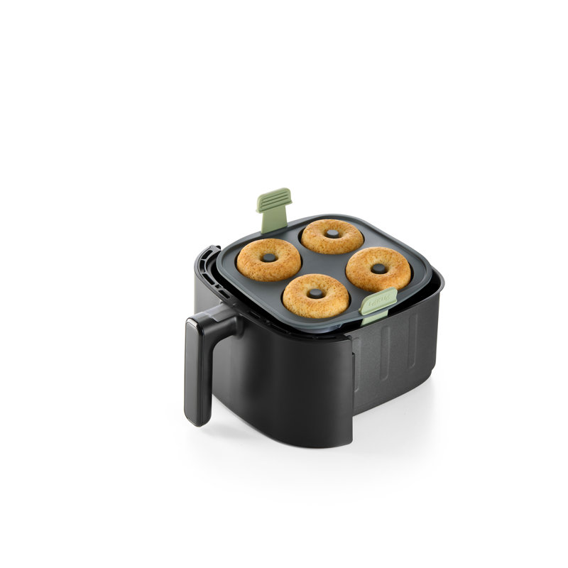 Lékué Air Fryer Donuts Mold, 4 hole