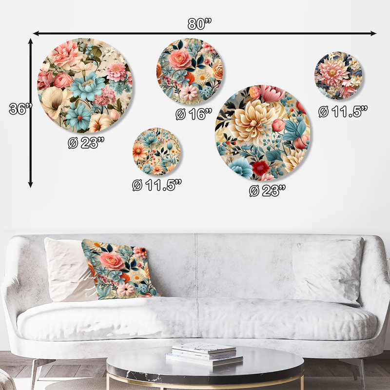 Pastel Shades Garden Delight