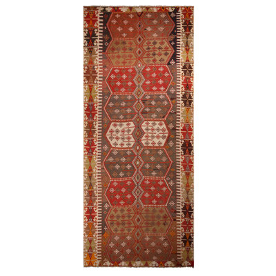 One-of-a-Kind 6'5" X 15'5" Hand Knotted Area Rug