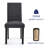 Momordique Solid Wood Parsons Dining Chairs, Rubberwood Upholstered Dinner Chair with Foam Seat, Stain-Resistant Fabric-111912284-118434141