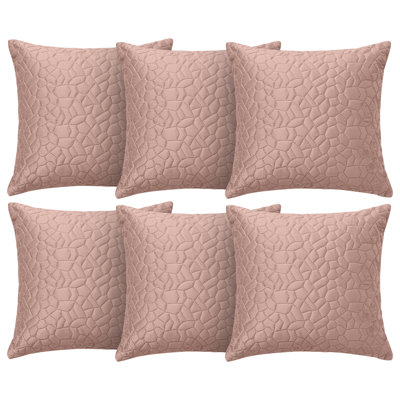 Aspire Homeware Geometric Square Velvet Cushion Covers