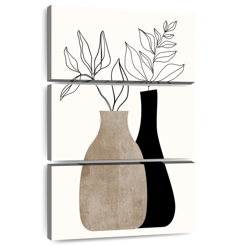 Harnek gris en gris, H 32 po x l 20 po