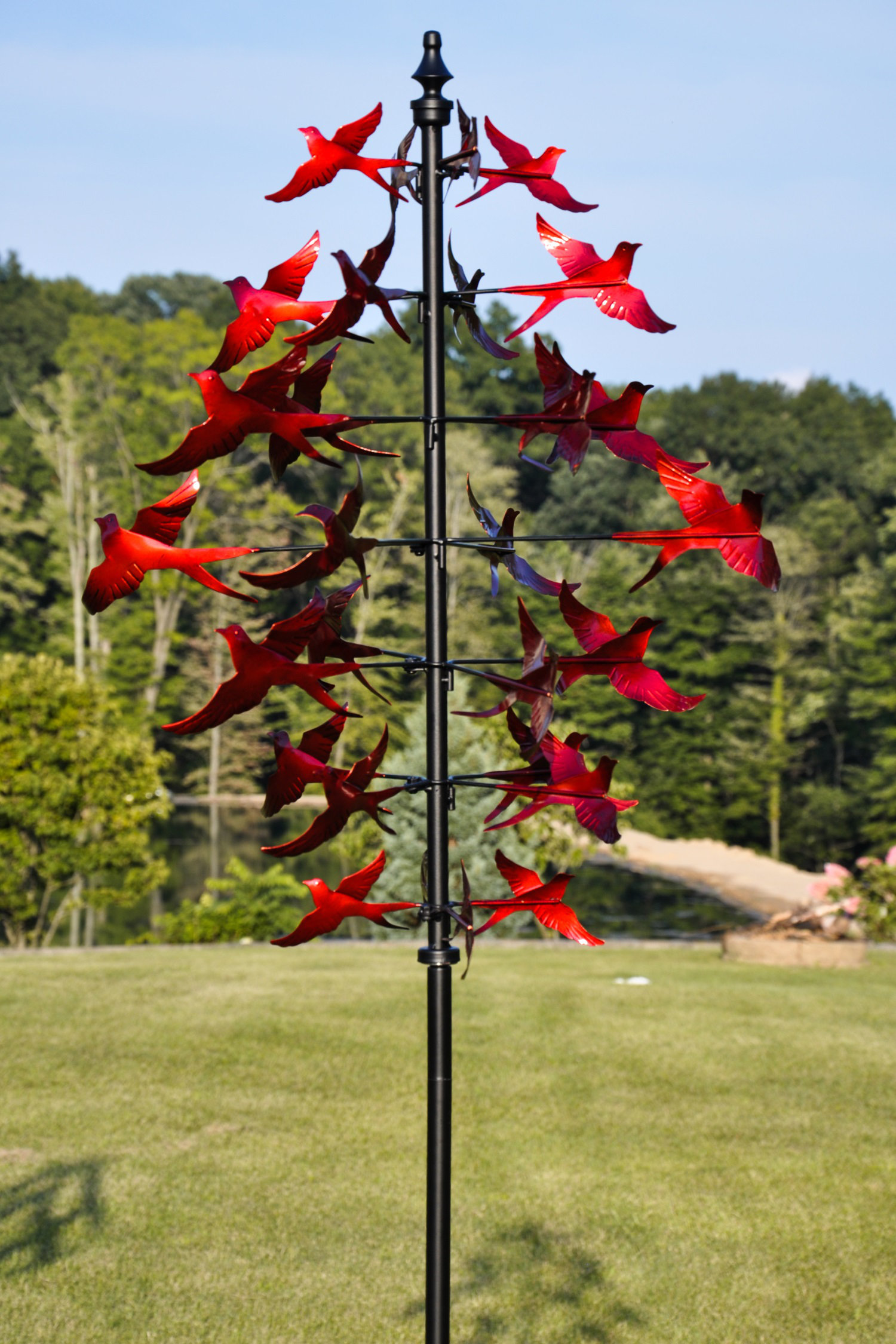 Red Barrel Studio® Iron Garden Statue & Reviews | Wayfair