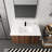 Modern Design Float Mounting Bathroom Vanity With Sink-1854944286