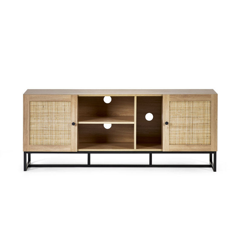 Reese TV Stand for TVs up to 65", Oak