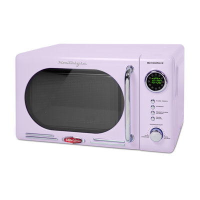 Nostalgia 0.7 Cubic Feet Countertop Microwave