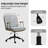 Swivel Office Chair, Adjustable Height Task Chair with Upholstered-1769039256