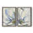 Toile avec cadre gris