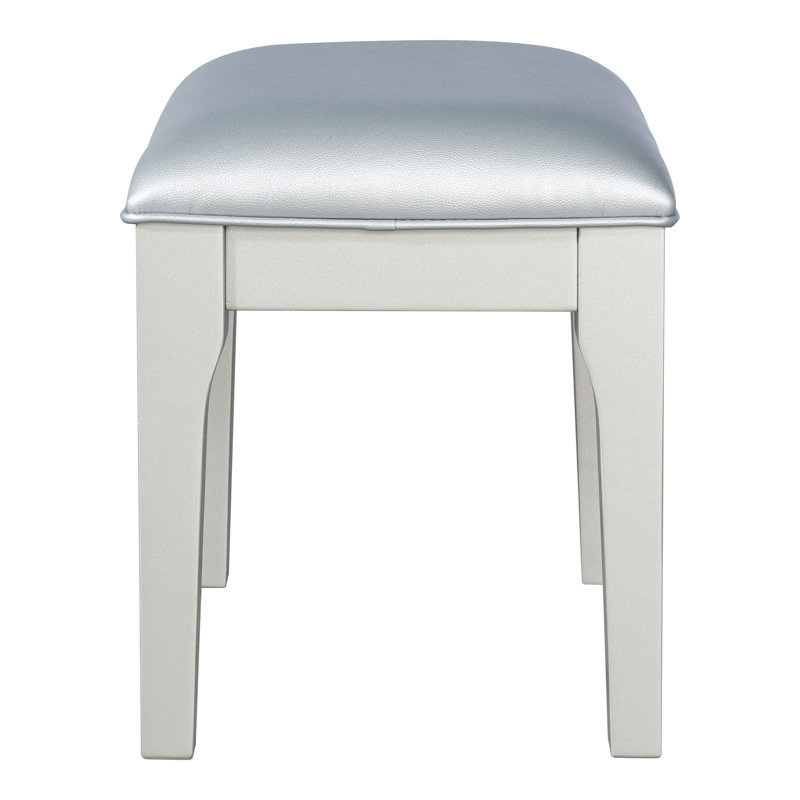 Ensemble coiffeuse et miroir 2 pièces Emika