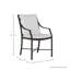 Monaco Patio Dining Armchair with Cushions-408738744-434722128-503527678
