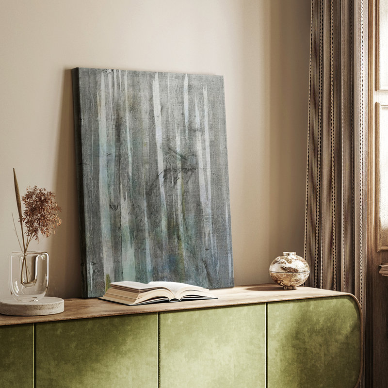 Birch Forest Abstracts I - Gallery Cavas, H 18 po x l 12 po