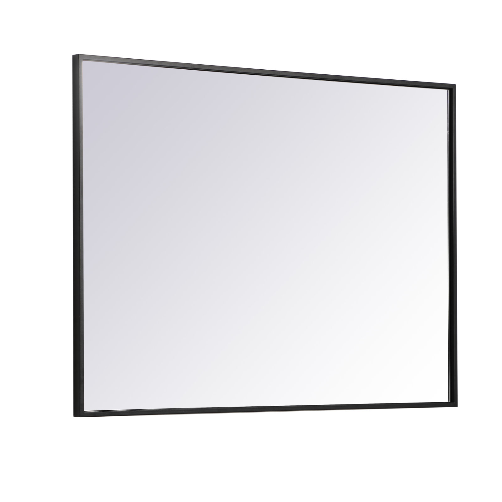Sabine 36" Accent Mirror, 36" x 27", Black