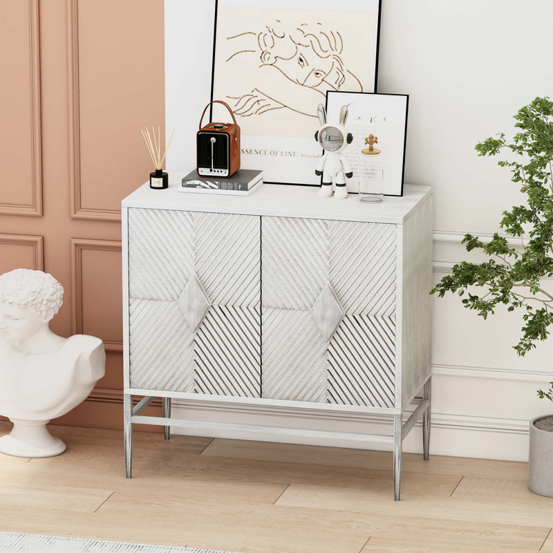 Armoire d'appoint Kayti, Blanchies