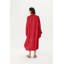 Shawl Neck Kimono Red