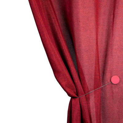 Cinnamon Sheer Single Curtain Panel