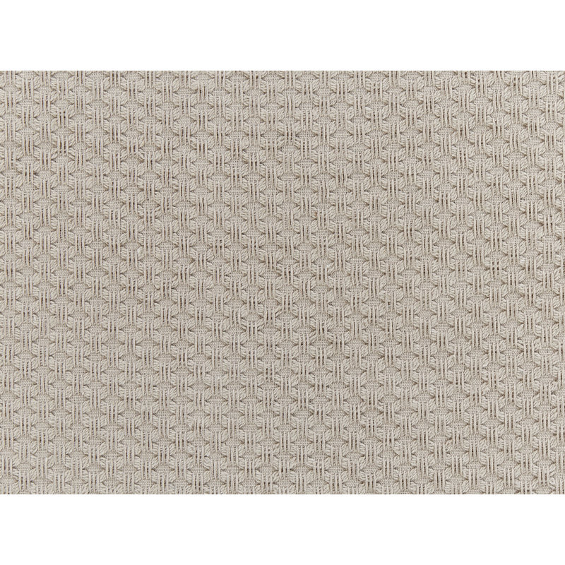 HATTON Cotton Solid Colour Bedspread, Taupe, 220 x 220 cm Bedspread
